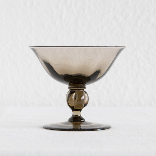 10 x JACOB E. BANG Holmegaard VIOL Icecream / Champagne Glass Mollaris.com