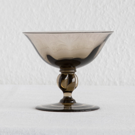 10 x JACOB E. BANG Holmegaard VIOL Icecream / Champagne Glass Mollaris.com