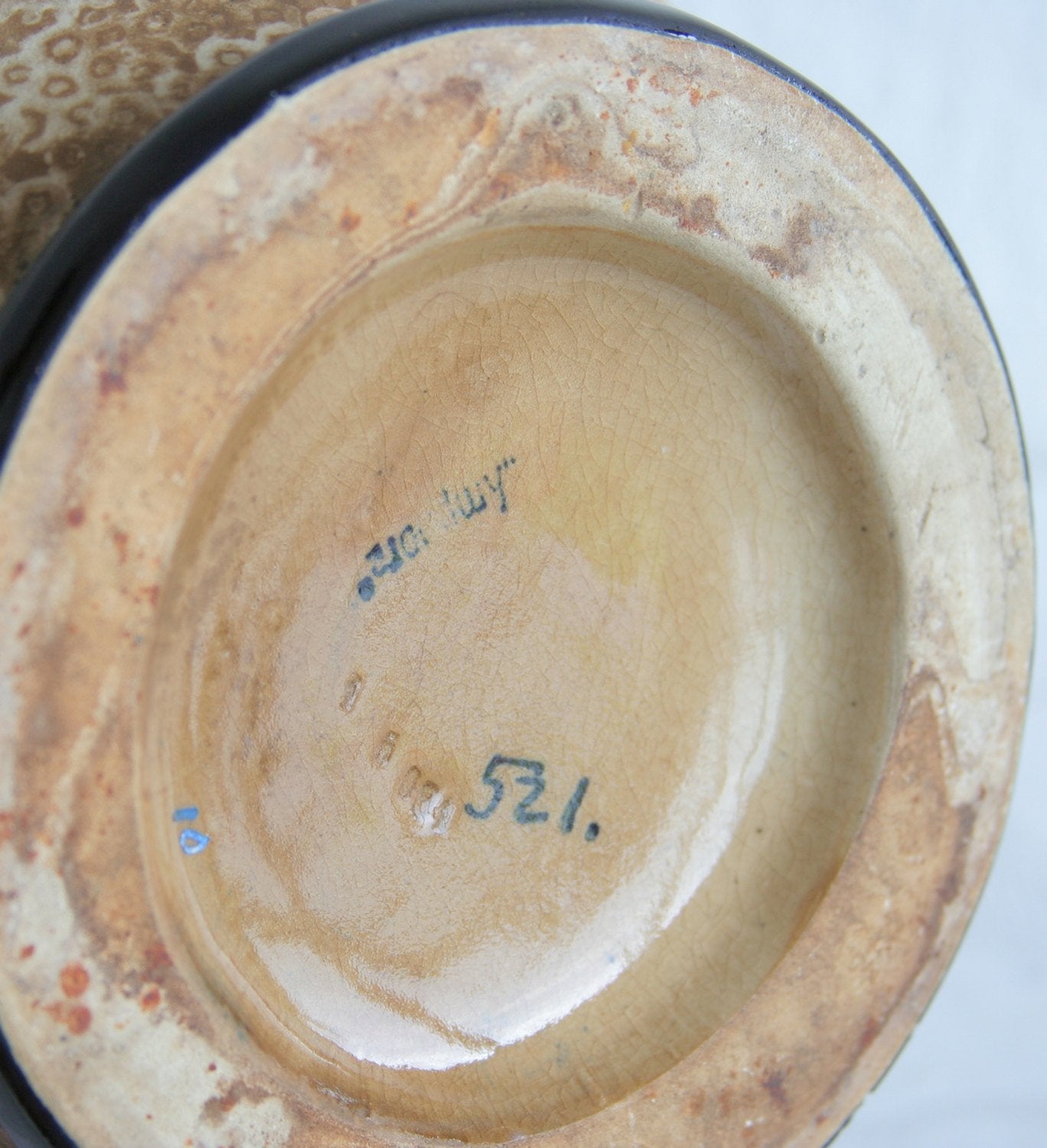 AMPHORA Campina Parrot & Flowers Ceramic Floor Vase Mollaris.com