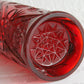 BROCKWITZ Rose Garden Ruby Red Glass Water Pitcher Mollaris.com 
