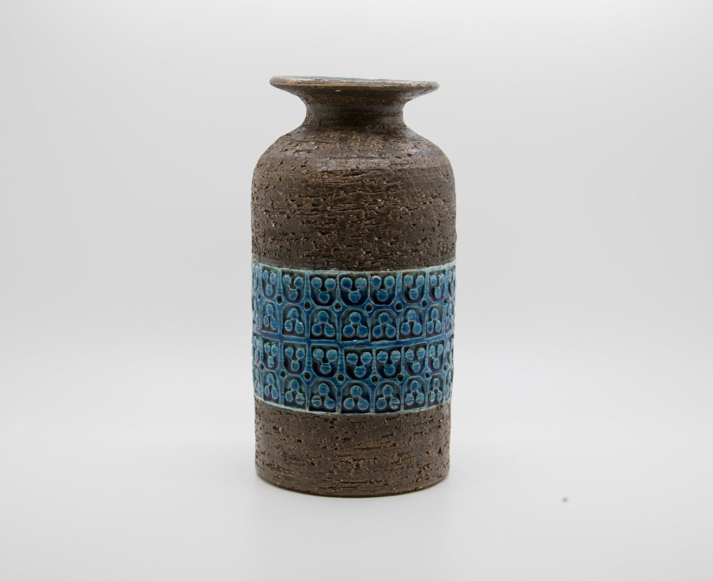 Bitossi ALDO LONDI Trifoglio Blue Ceramic Vase Mollaris.com