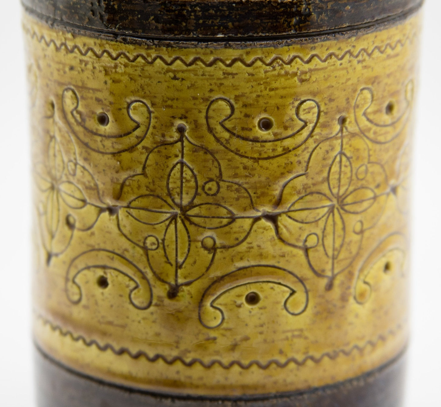 Bitossi ALDO LONDI Yellow Ceramic Vase Mollaris.com
