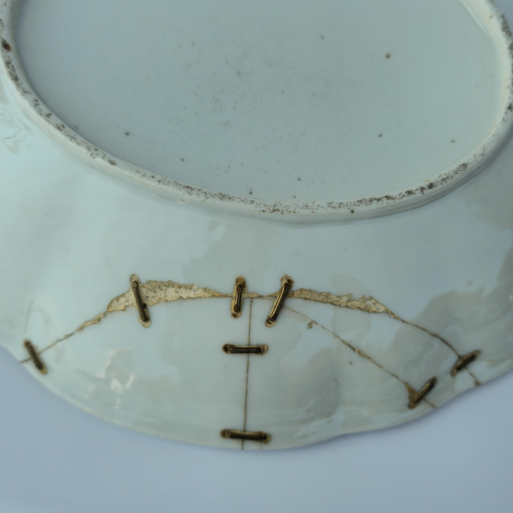 Chinese 19thC. Famille Rose Wu Shuang Pu Porcelain Teapot Tray Daoguang Qing Mollaris.com