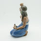 DAHL JENSEN Decorated Porcelain Hawaiian Girl Figurine # 1268 Mollaris.com 