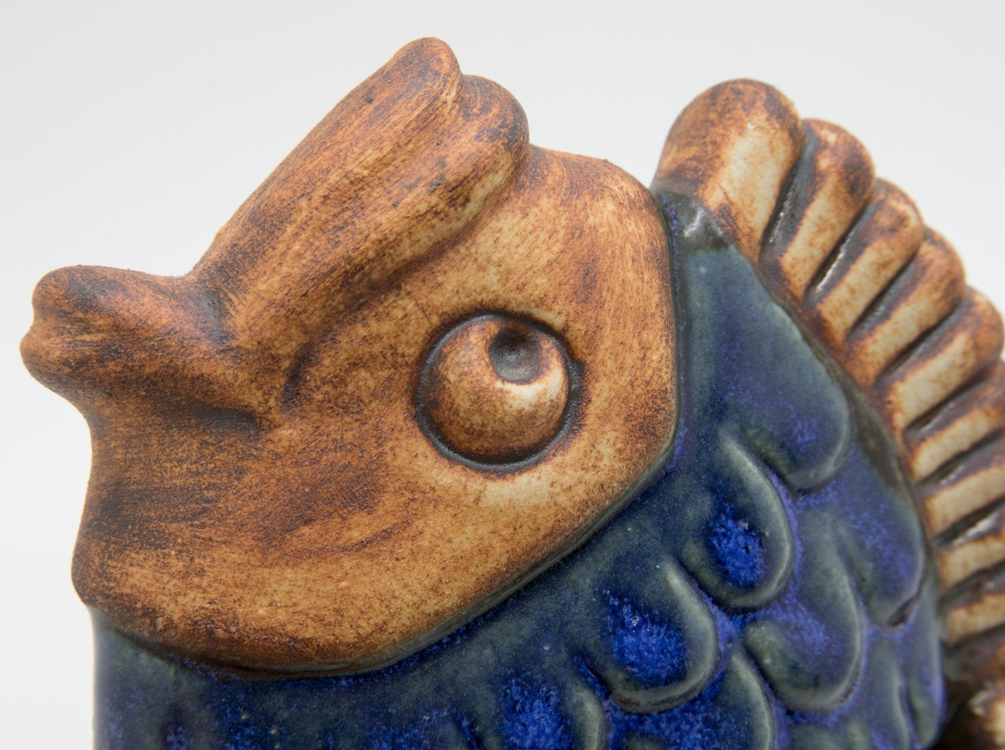 EGO STENGODS Stoneware Fish Figurine Mollaris.com