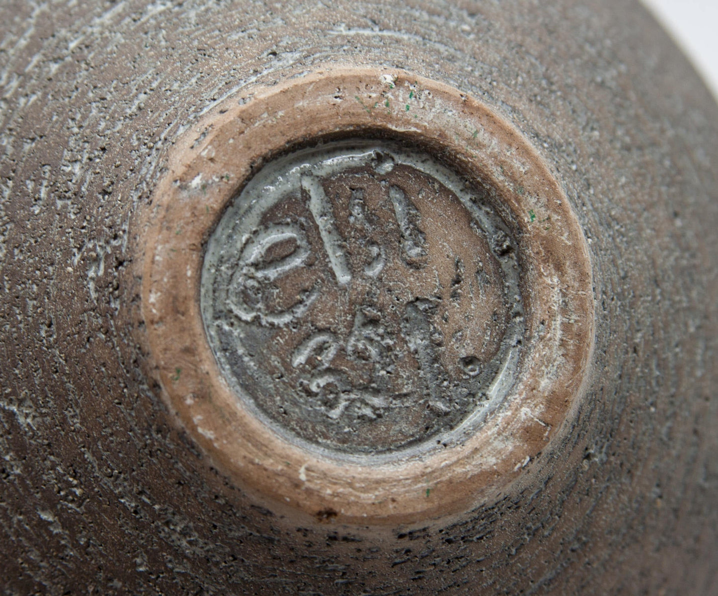 ELSI BOURELIUS Black and Reddish Stoneware Bowl Mollaris.com