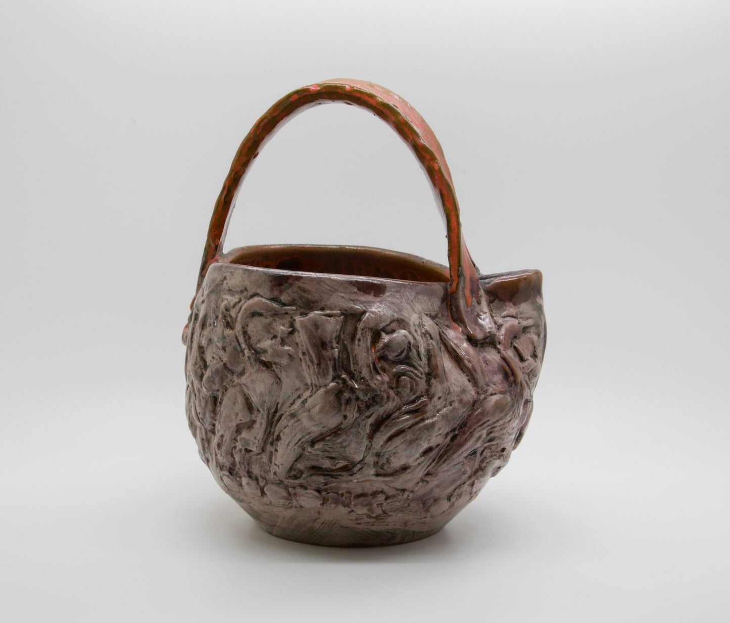 FRATELLI FANCIULLACCI Ceramic Basket Vase Mollaris.com