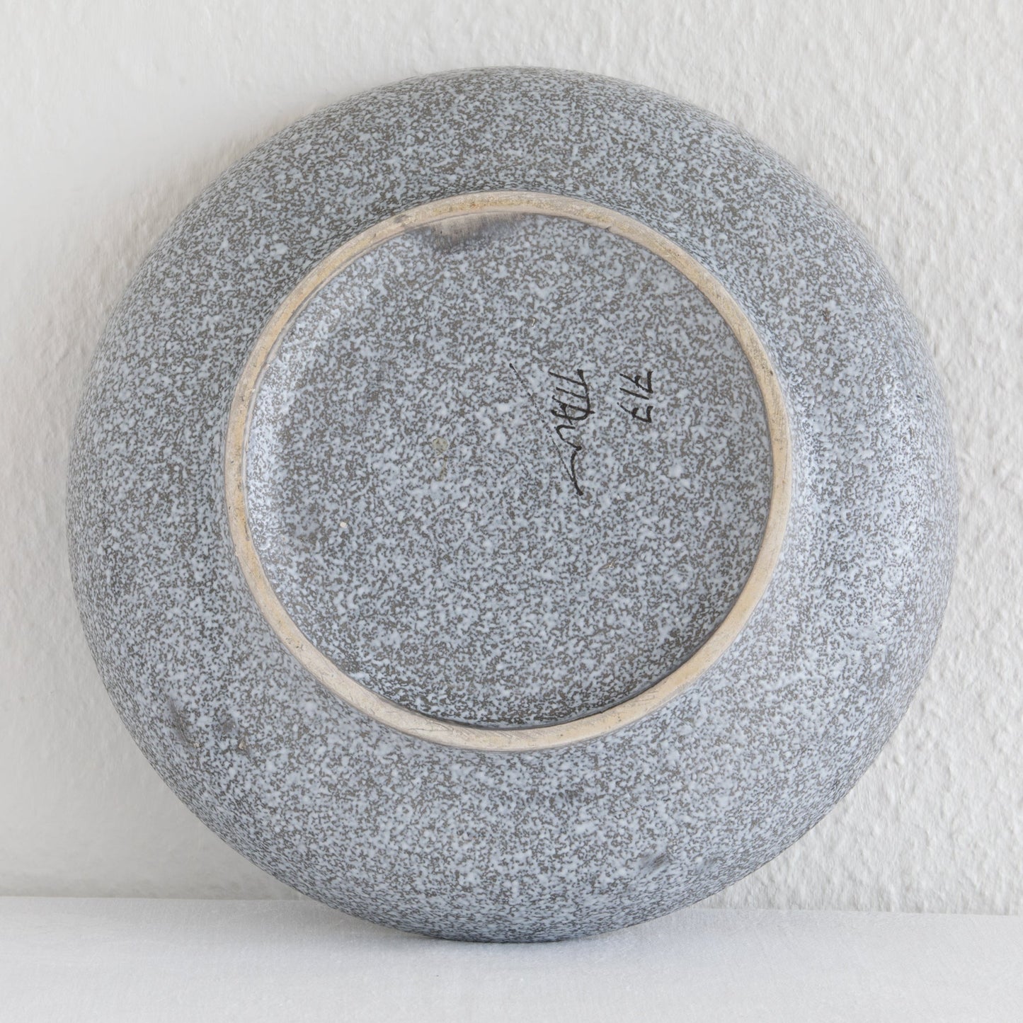 FRATELLI FANCIULLACCI White Green Sgrafitto Decorated Ceramic Bowl Mollaris.com
