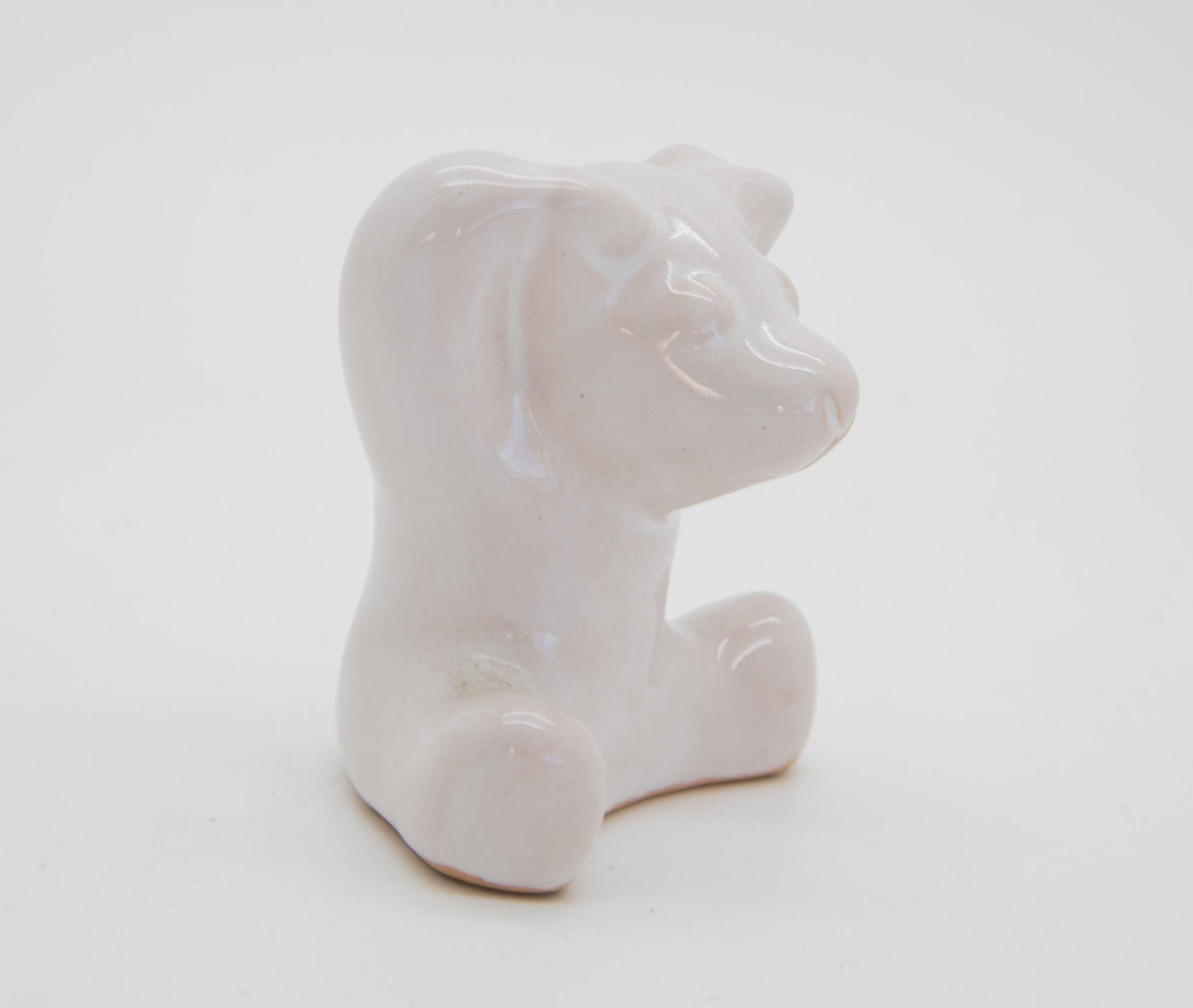 GERTRUD KUDIELKA L. Hjorth Bear Orchestra White Glazed Ceramic Bear Figurine Mollaris.com