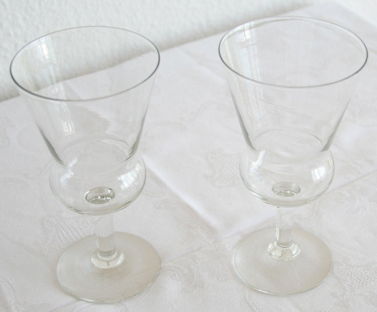 Holmegaard Antique DEWAR Whisky Glass Mollaris.com