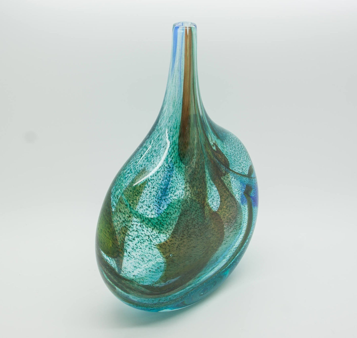 Johansfors BENGT ORUP Large Spontana Bottle Glass Vase Mollaris.com