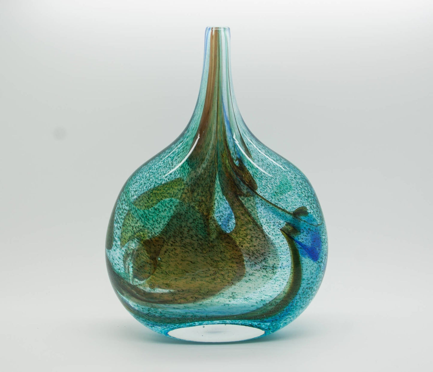Johansfors BENGT ORUP Large Spontana Bottle Glass Vase Mollaris.com