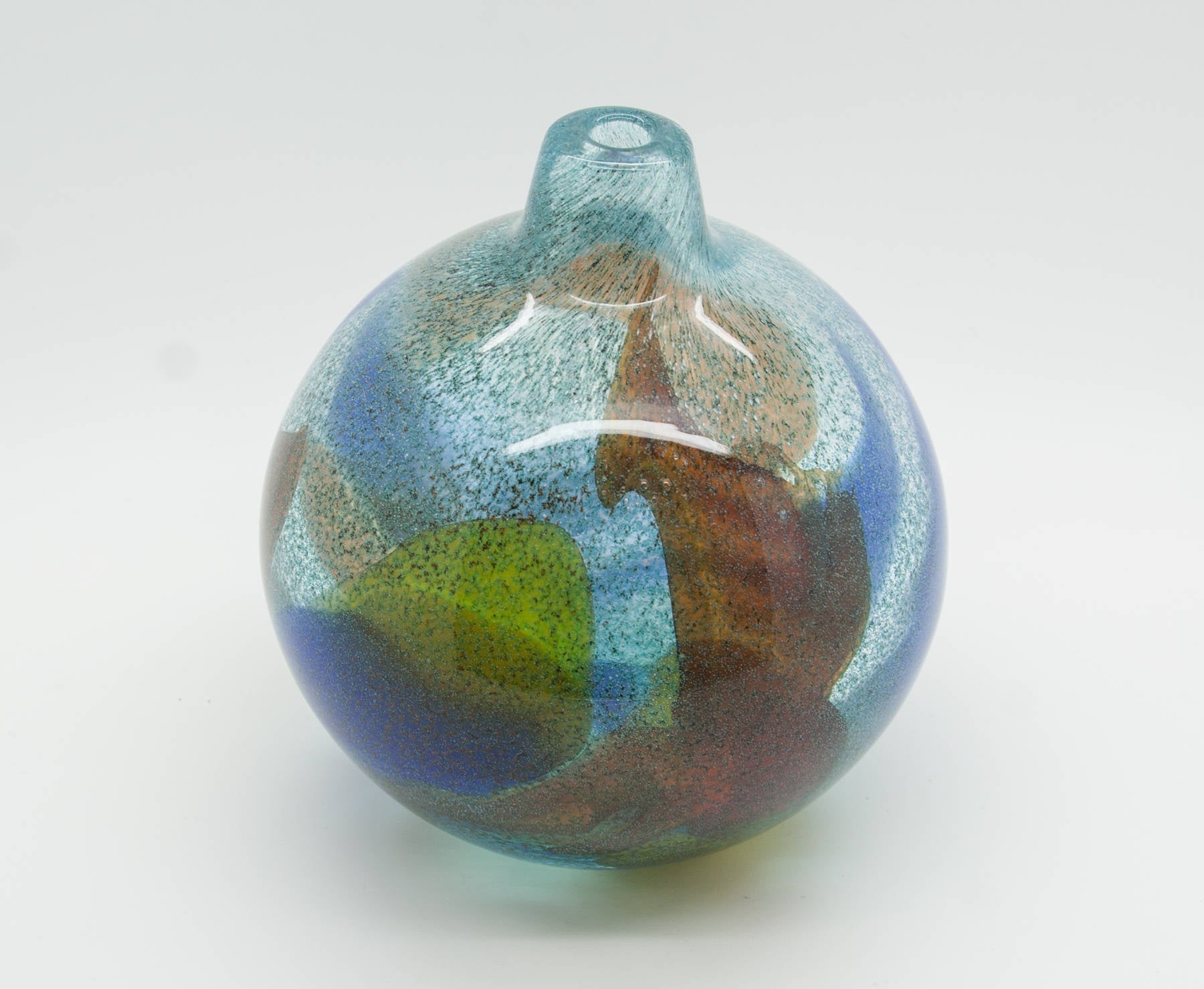 Johansfors BENGT ORUP Round Spontana Glass Vase Mollaris.com