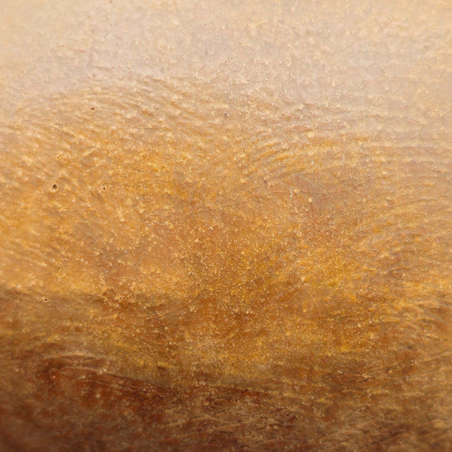 KNABSTRUP Brown Glazed Scales Stoneware Vase Mollaris.com