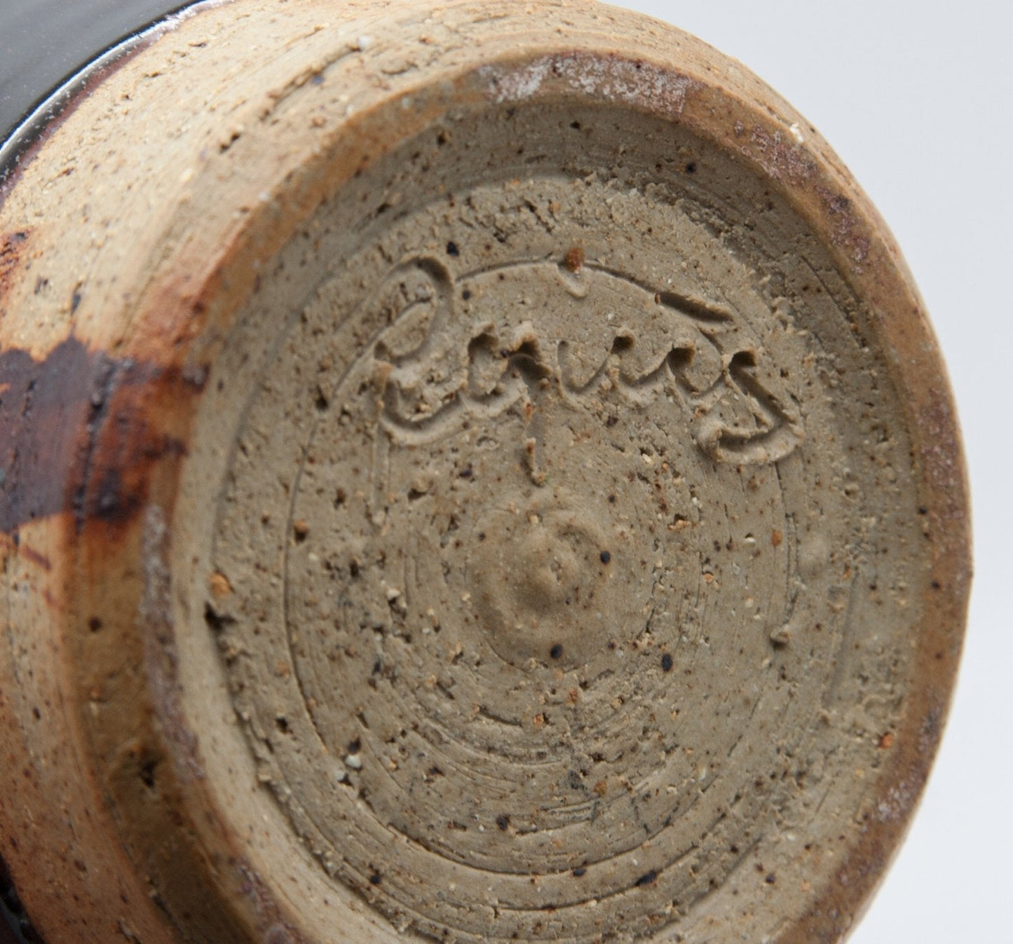 LENE REGIUS Brown Glazed Stoneware Urn Vase Mollaris.com