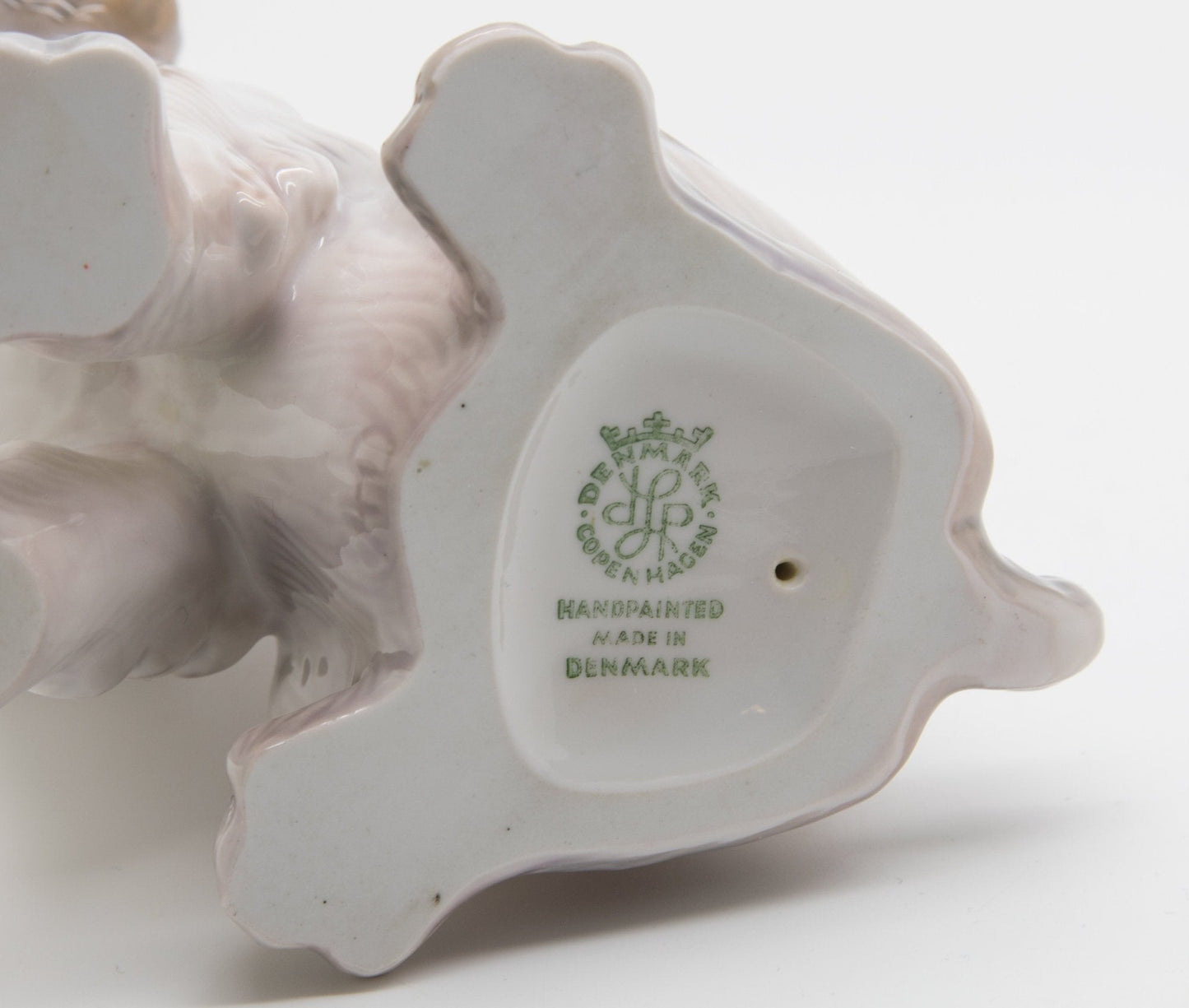 LYNGBY Porcelain Spaniel Puppy Figurine Mollaris.com