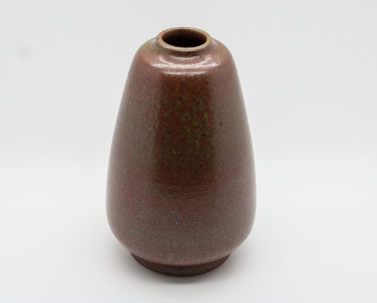 MARIANNE STARCK / MICHAEL ANDERSEN Brown Yellow Glazed Stoneware Vase Mollaris.com