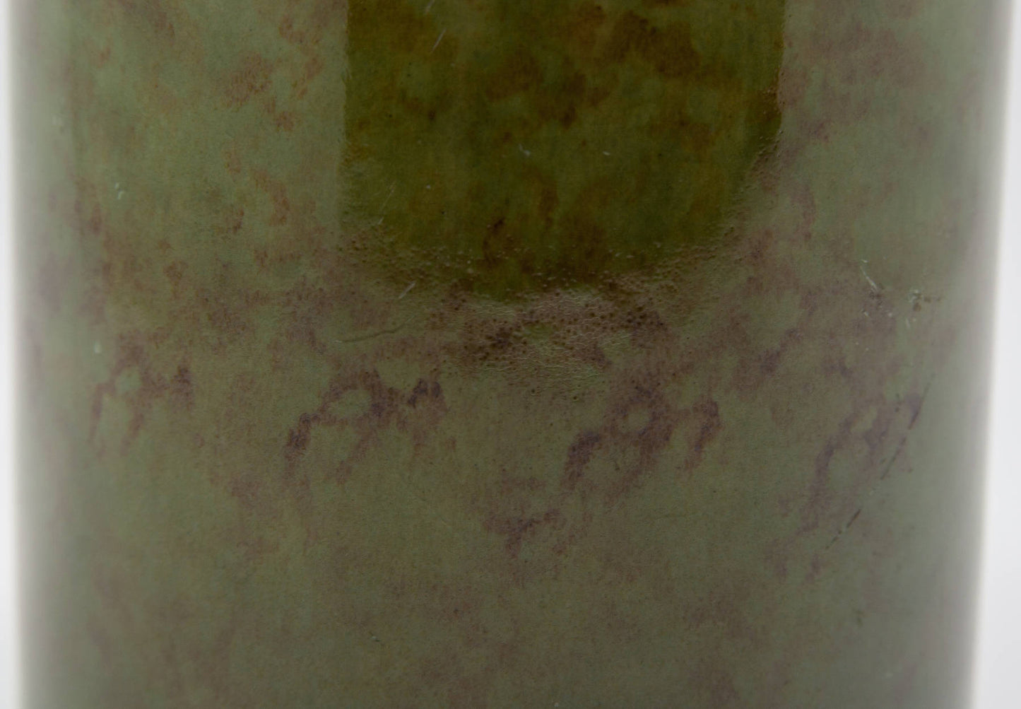 MARIANNE STARCK / MICHAEL ANDERSEN Green Glazed Stoneware Vase Mollaris.com
