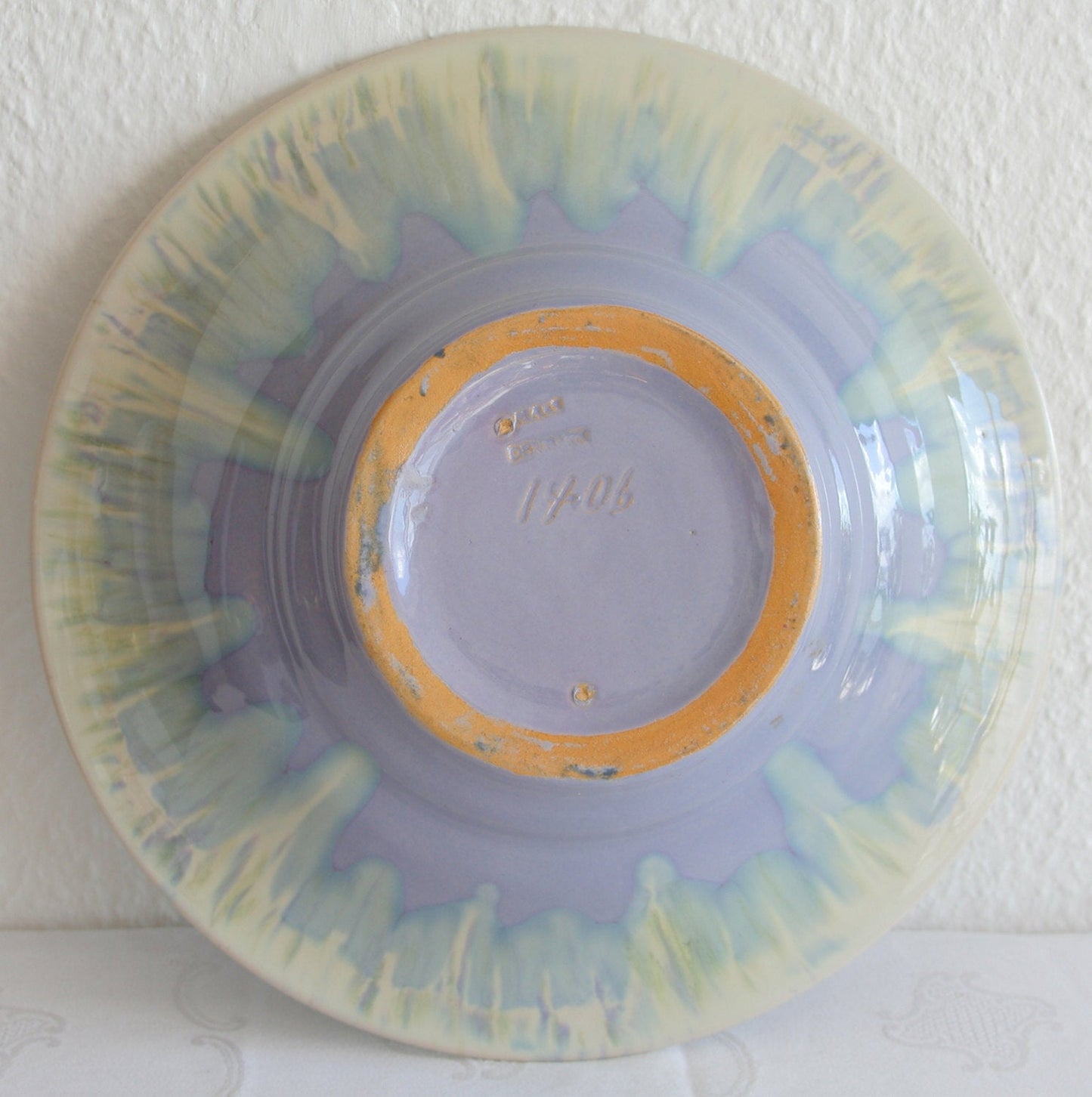 MICHAEL ANDERSEN Art Nouveau Large Circular Bowl Mollaris.com