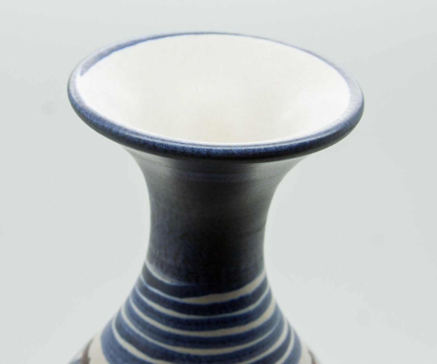 MICHAEL ANDERSEN Large Abstract Decorated Ceramic Vase Mollaris.com