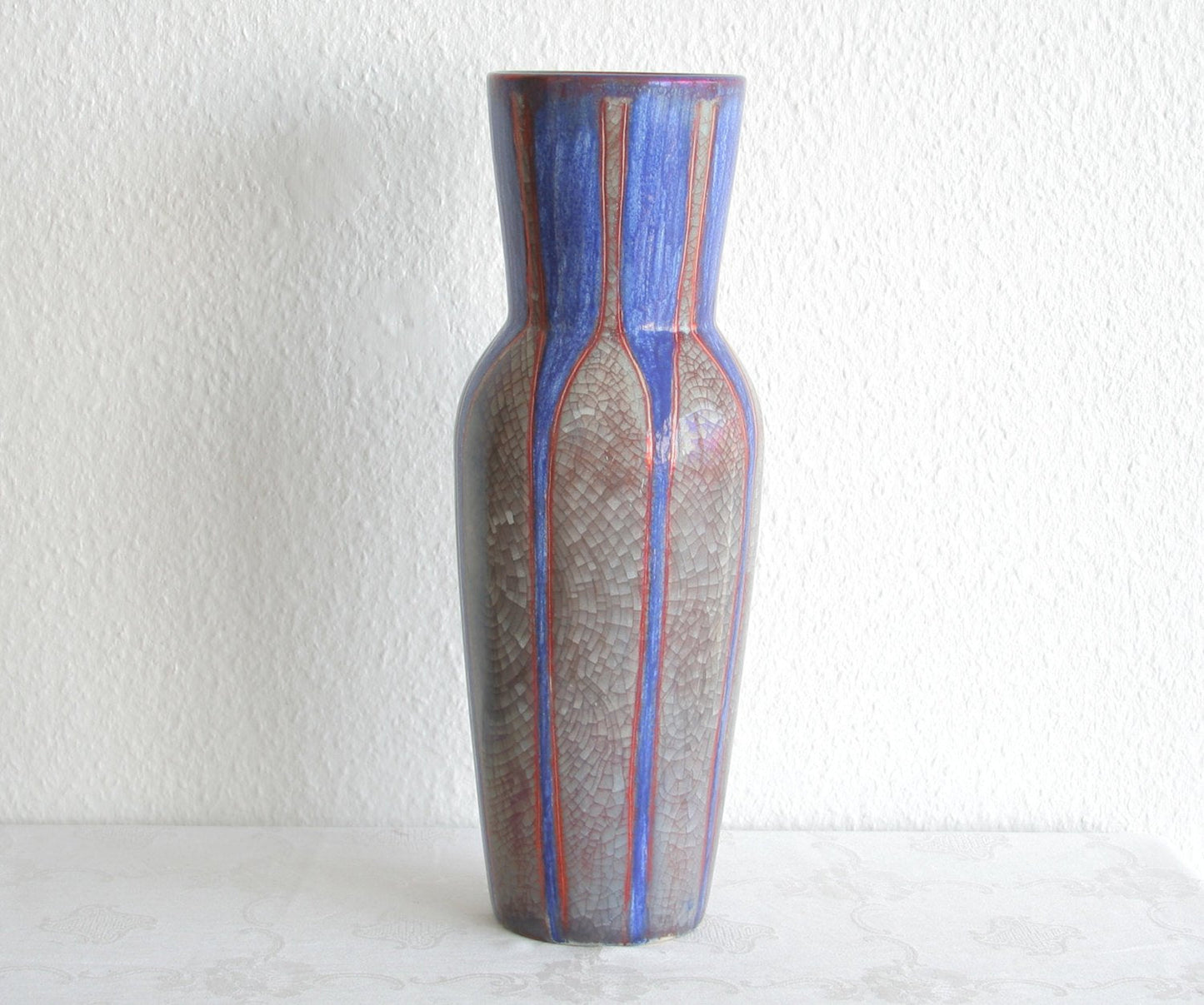 MICHAEL ANDERSEN Large Persia Glazed Ceramic Floor Vase Mollaris.com