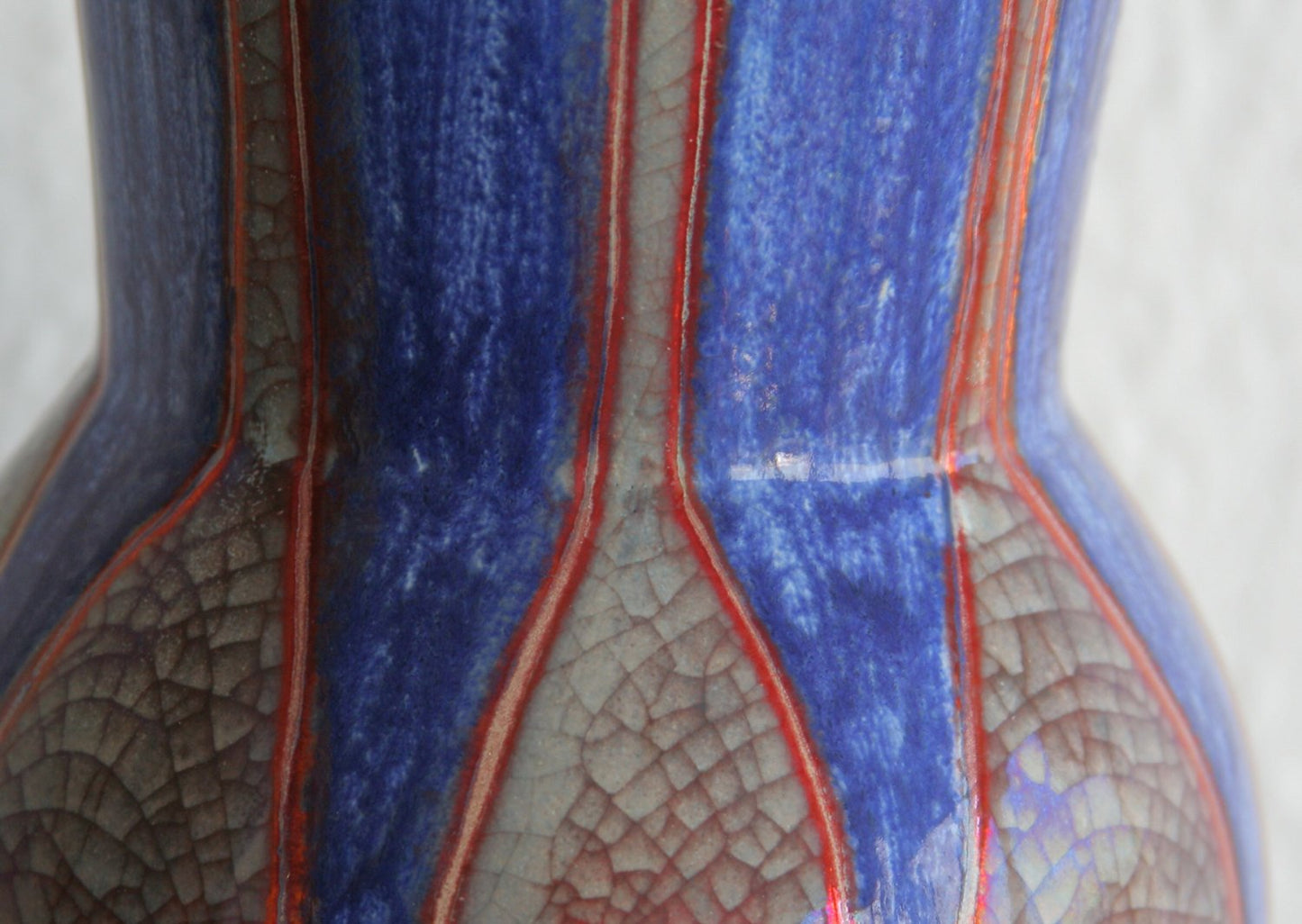 MICHAEL ANDERSEN Large Persia Glazed Ceramic Floor Vase Mollaris.com