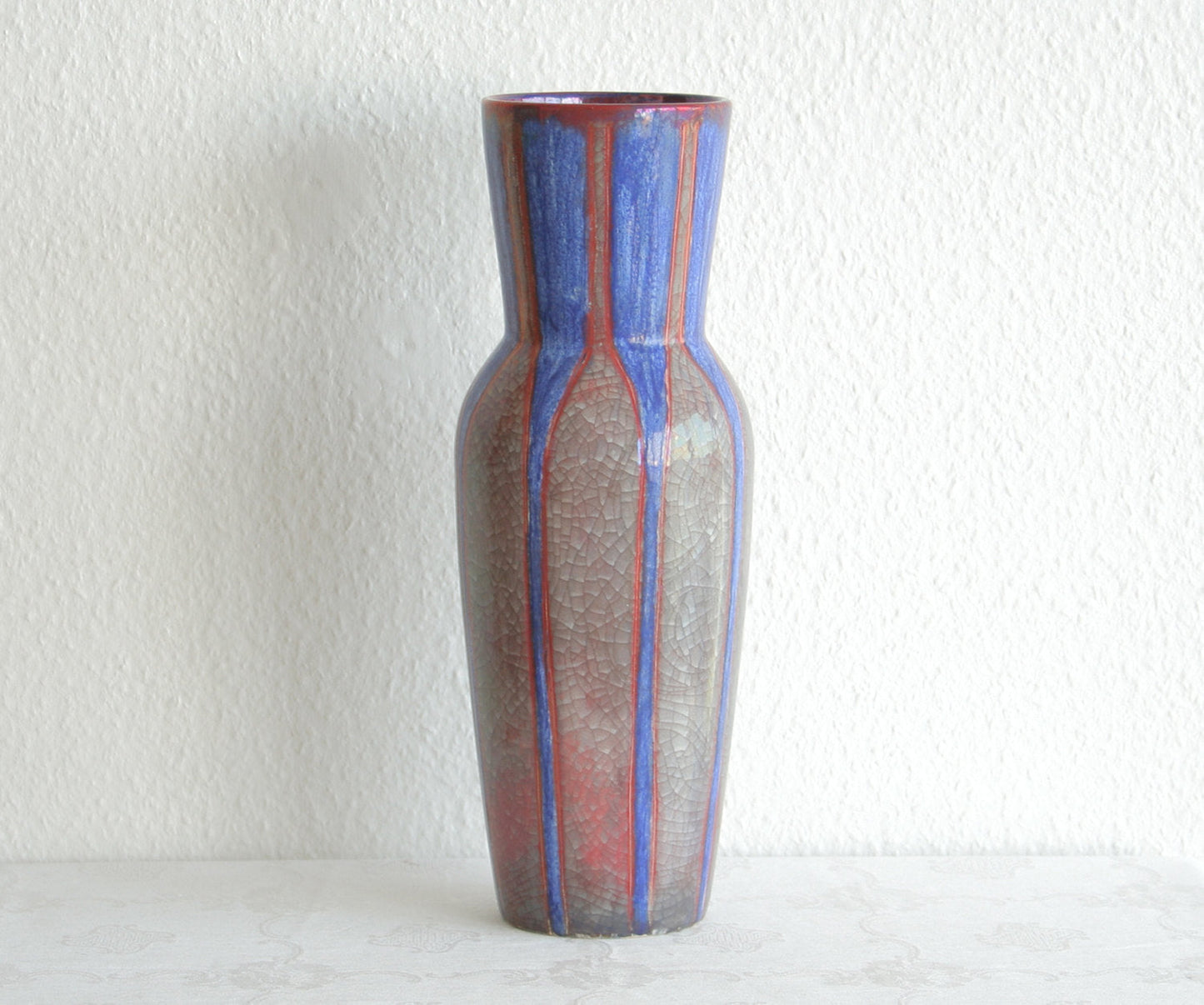 MICHAEL ANDERSEN Large Persia Glazed Ceramic Floor Vase Mollaris.com