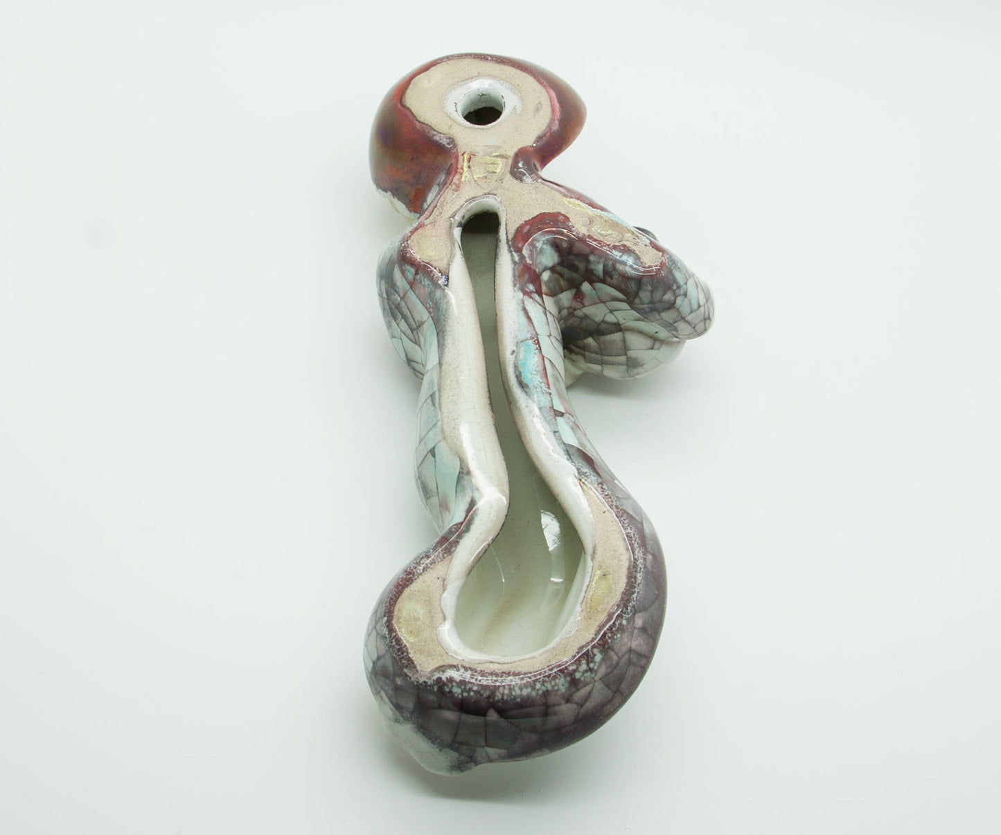 MICHAEL ANDERSEN Persia Glazed Ceramic Wall Light Candle Holder Mollaris.com