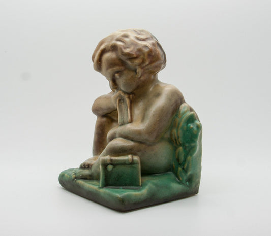 MICHAEL ANDERSEN Putto Ceramic Bookend Mollaris.com