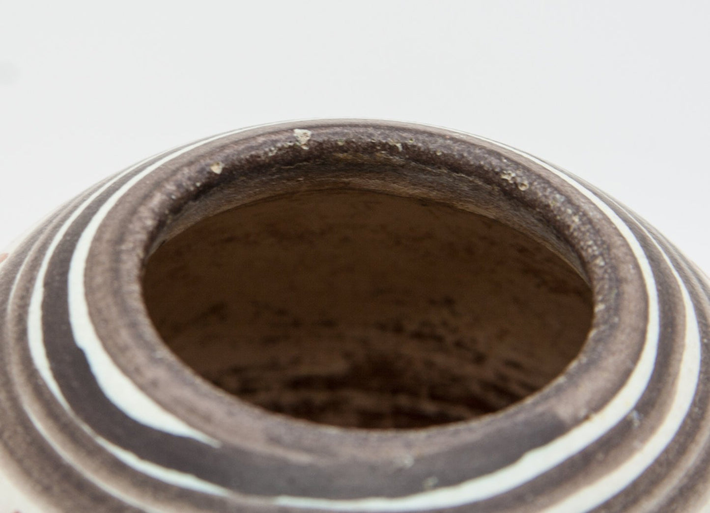 MICHAEL ANDERSEN Sgrafitto Abstract Patterned Stoneware Vase Mollaris.com