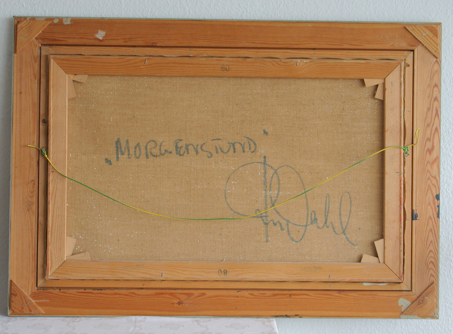 PER DAHL Daybreak Sunrise Crowing Rooster Painting Mollaris.com