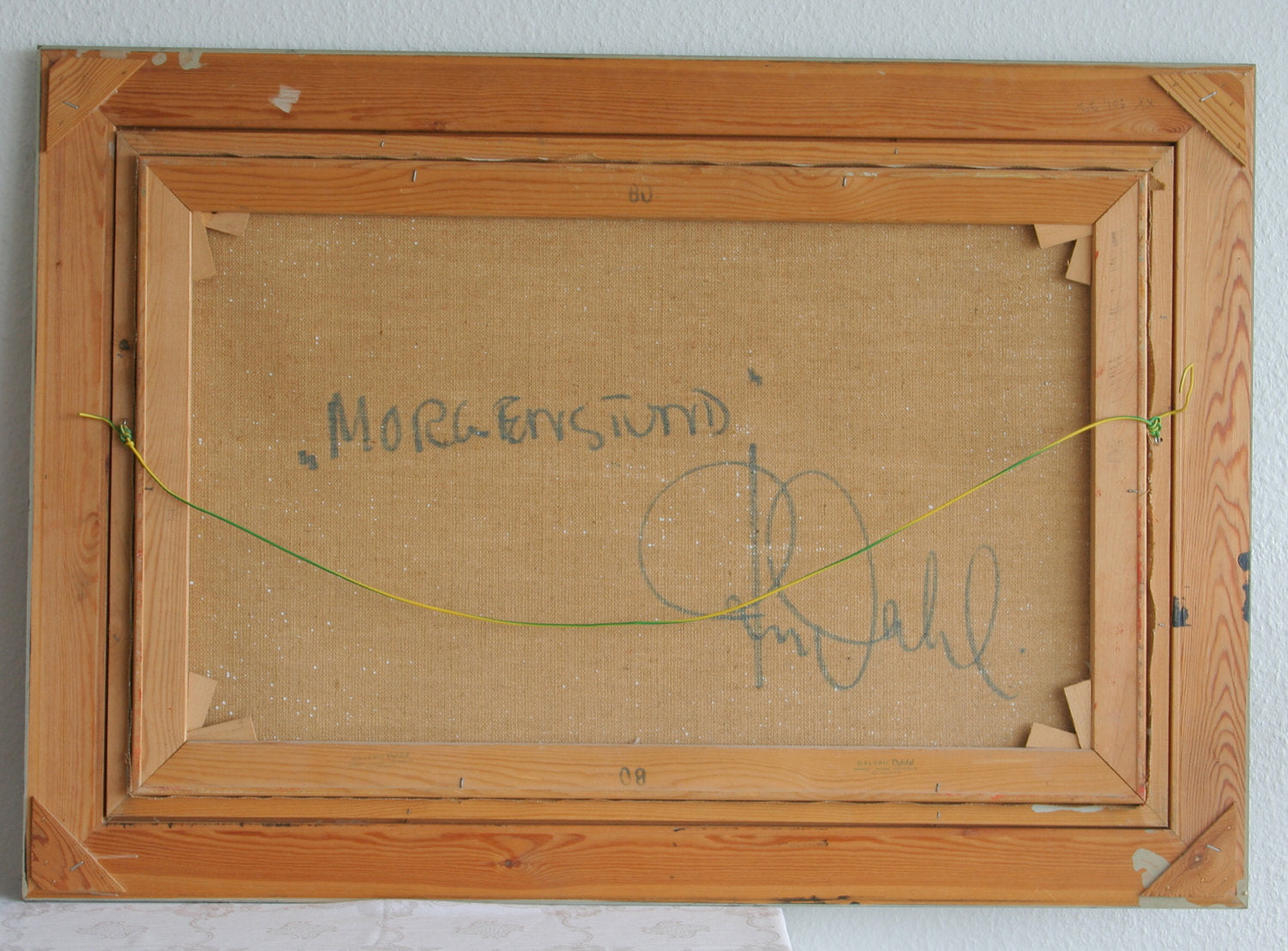 PER DAHL Daybreak Sunrise Crowing Rooster Painting Mollaris.com