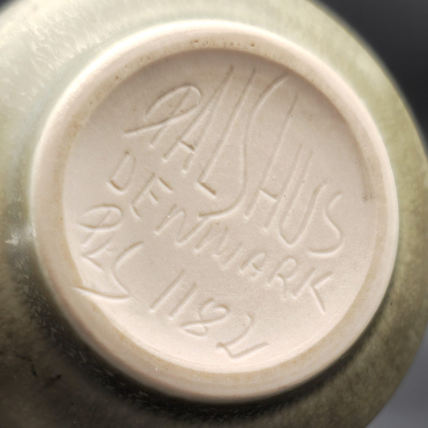 PER LINNEMANN SCHMIDT Palshus Light Brown Harefur Glazed Miniature Stoneware Vase Mollaris.com