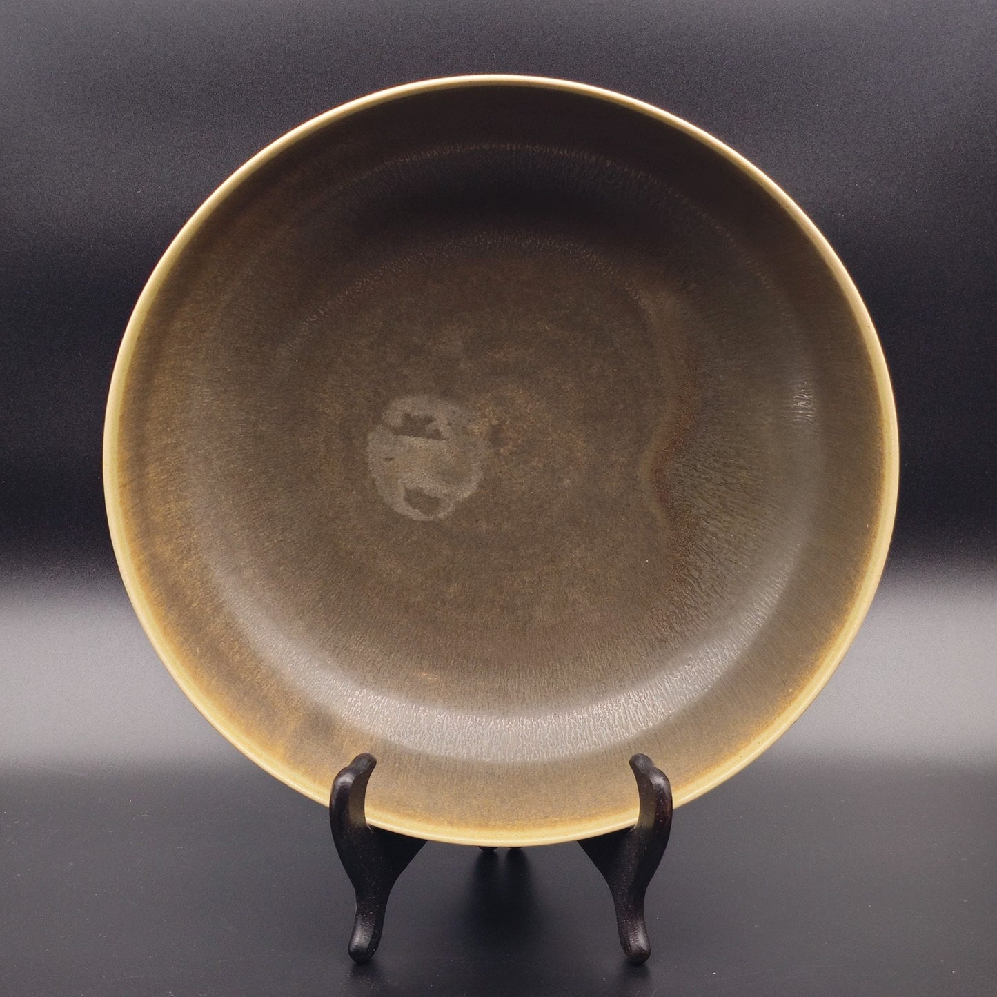 PER LINNEMANN SCHMIDT Palshus Unique Brown Harefur Glazed Stoneware Bowl Mollaris.com