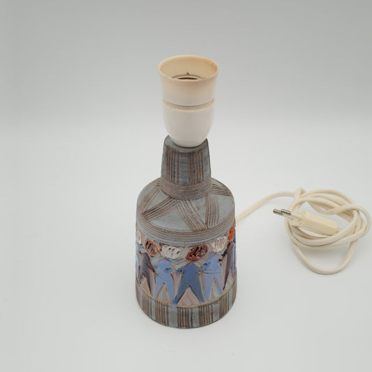 FRATELLI FANCIULLACCI DANCING PEOPLE SGRAFFITO CERAMIC TABLE LAMP | MID 20TH CENTURY