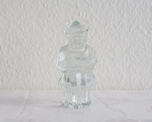 Pukeberg UNO WESTERBERG Glass Viking Figurine Mollaris.com