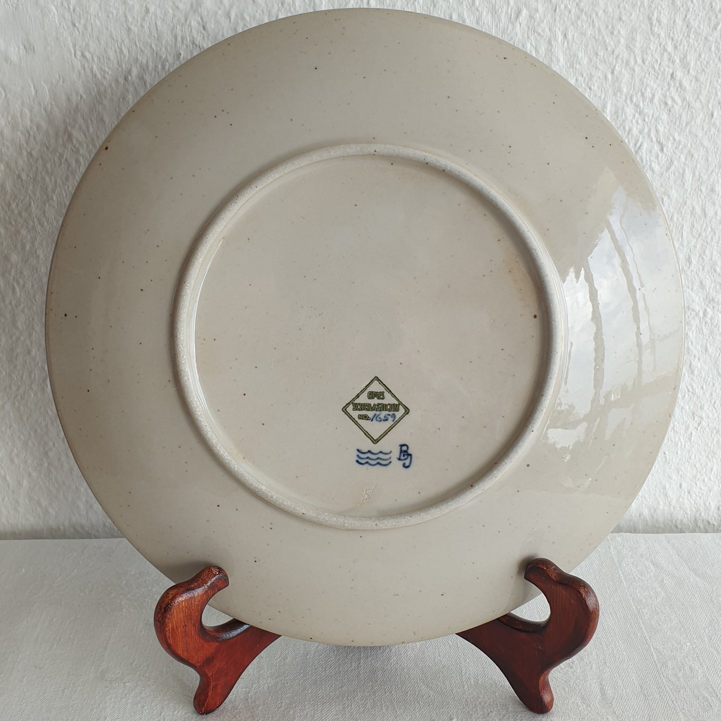 Royal Copenhagen (BERTE JESSEN) Opus Scholasticum Persian Iznik Style Stoneware Dish Mollaris.com