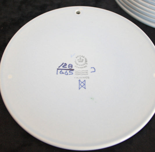 Royal Copenhagen BETH BREYEN Crazy Bird Faiance Plaque Buttering Board Mollaris.com