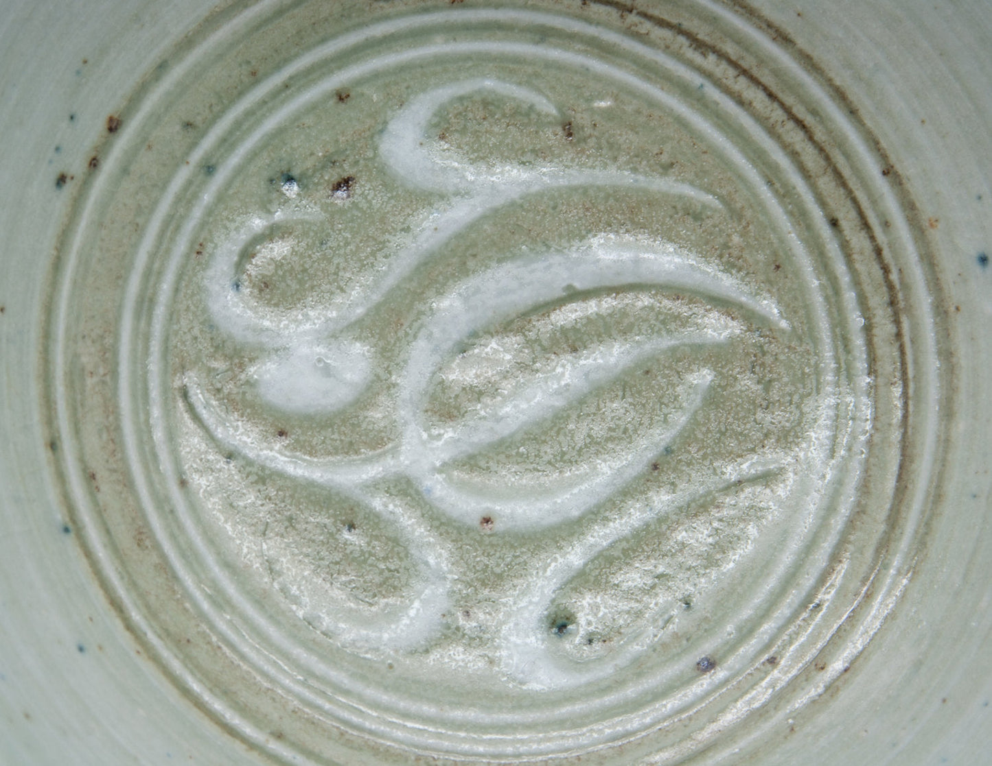 Royal Copenhagen ERIK REIFF Unique Celadon Glazed Stoneware Bowl Mollaris.com