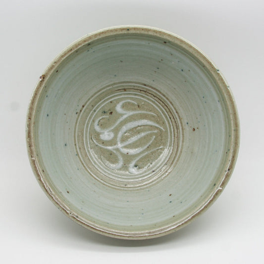 Royal Copenhagen ERIK REIFF Unique Celadon Glazed Stoneware Bowl Mollaris.com 