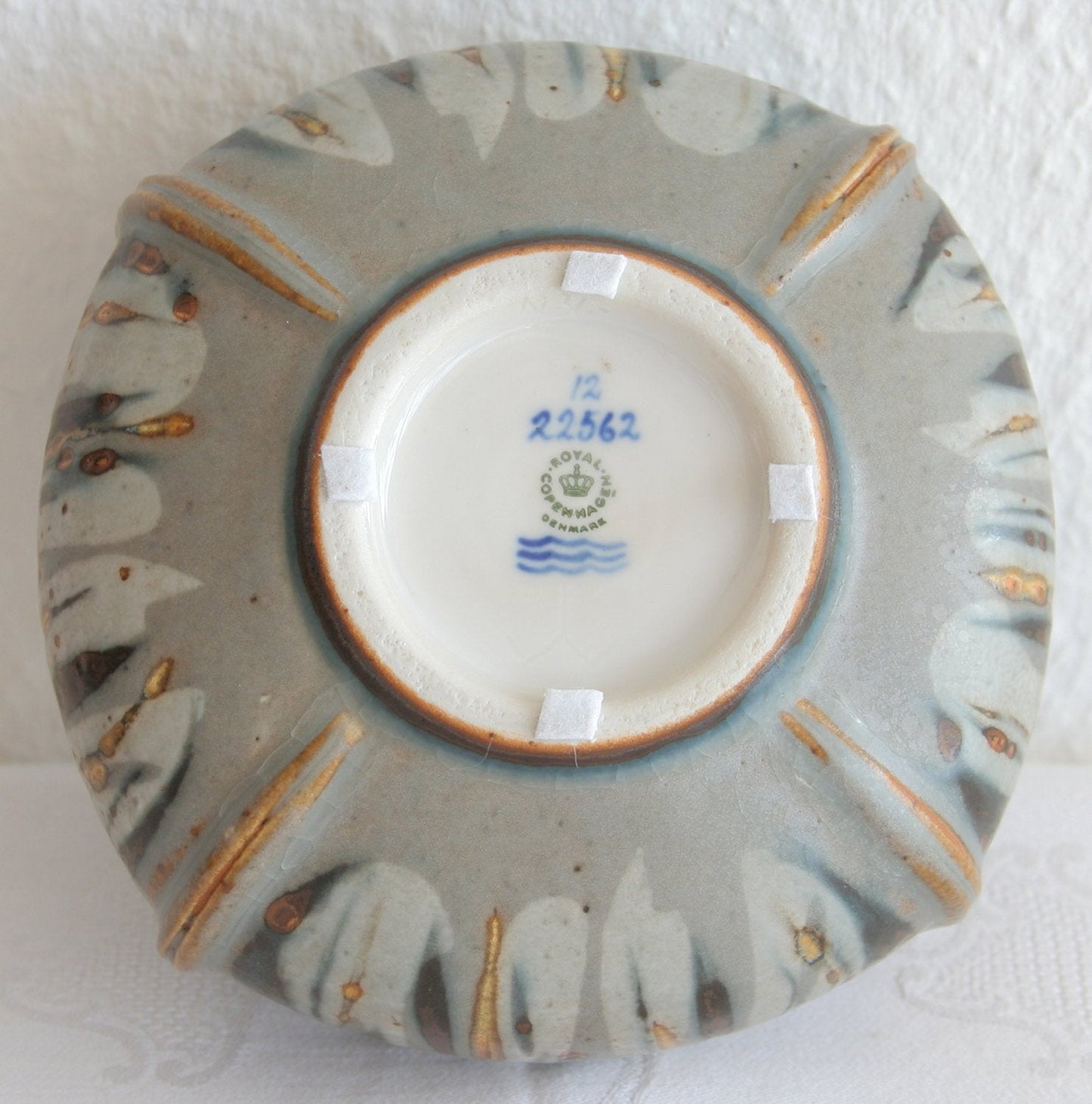 Royal Copenhagen IVAN WEISS Square Stoneware Bowl Mollaris.com