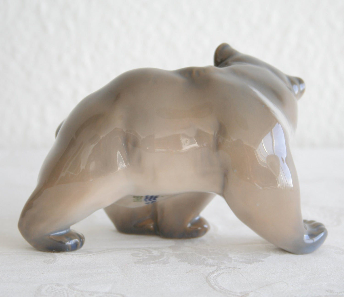 Royal Copenhagen KNUD KYHN Large Decorated Porcelain BEAR Figurine # 2841 Mollaris.com