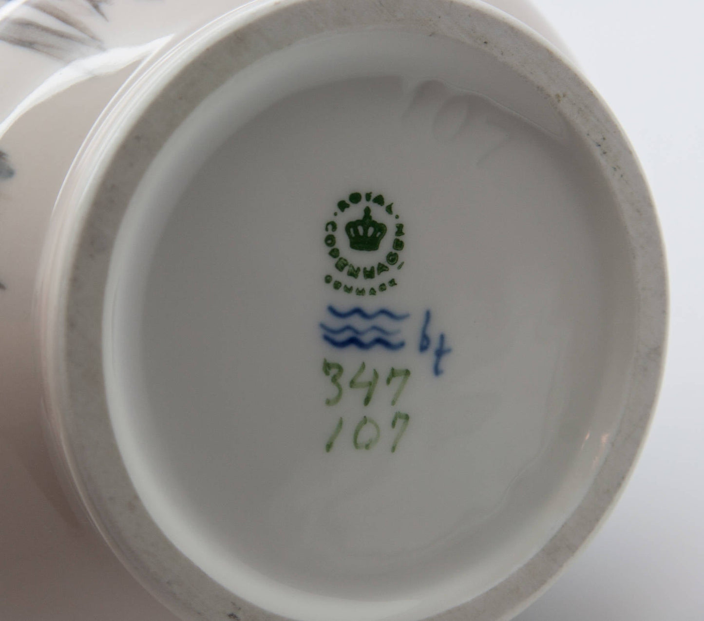 Royal Copenhagen Large Decorated Porcelain Owl Moon Vase Mollaris.com