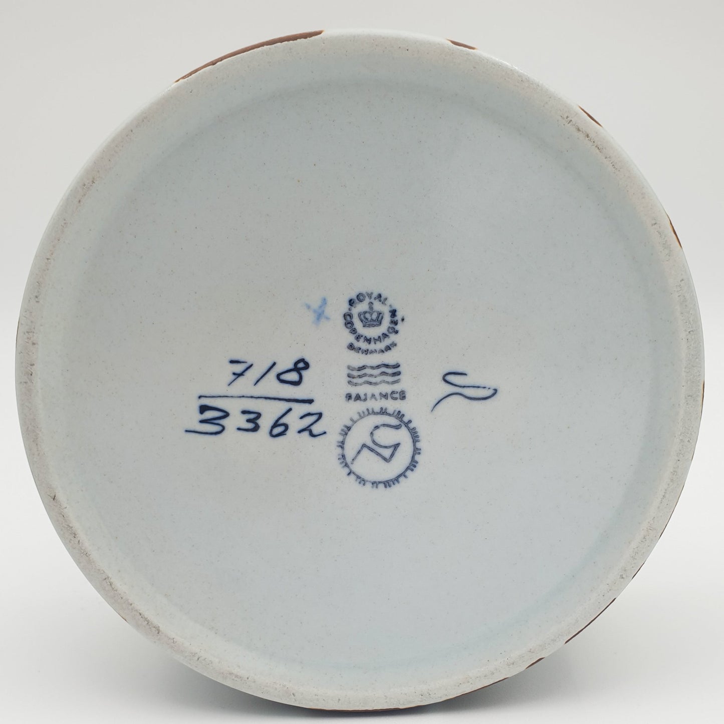 Royal Copenhagen NILS THORSSON Faiance Round Lidded Jar Mollaris.com