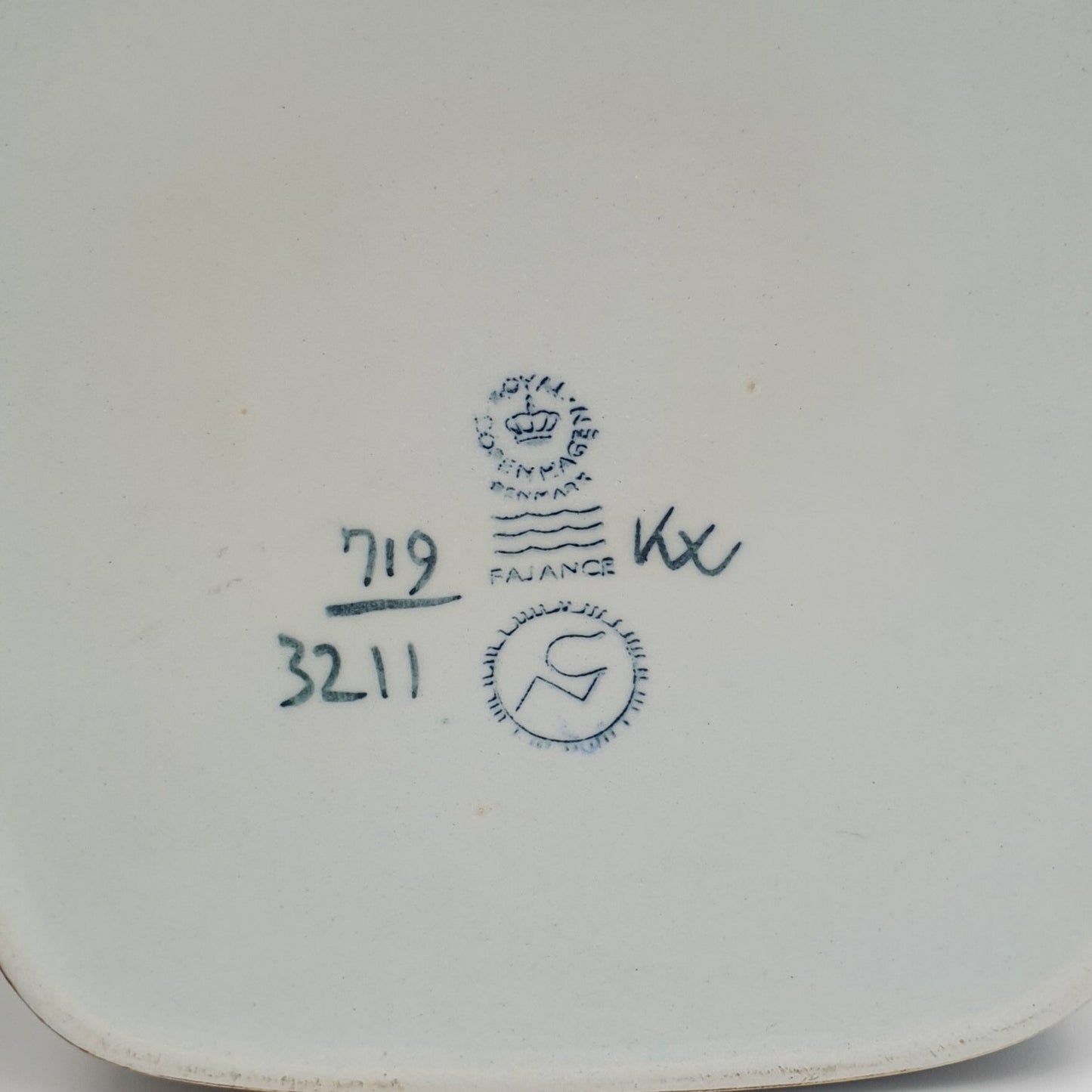 Royal Copenhagen NILS THORSSON Large Baca Faiance Square Lidded Jar Mollaris.com