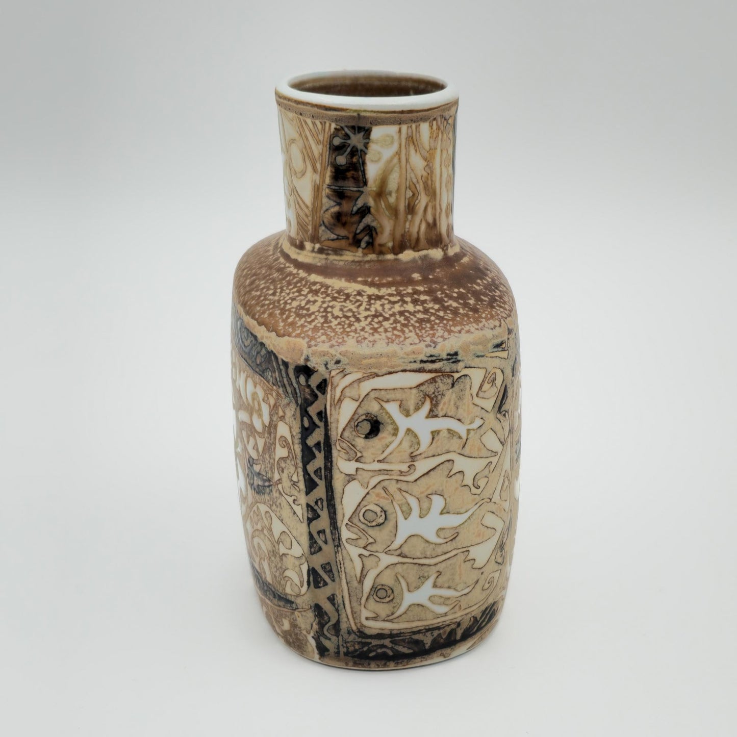 Royal Copenhagen NILS THORSSON Small BACA Bird Design Faiance Vase Mollaris.com