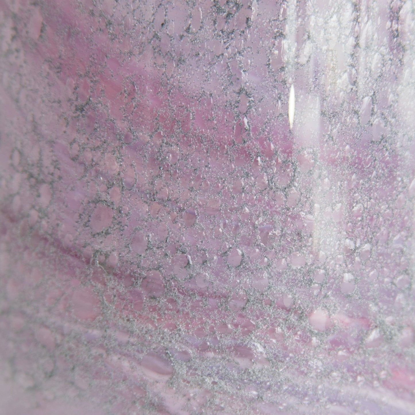 SIDSE WERNER Holmegaard TROLDGLAS Amethyst Marbled Crystal Glass Table Lamp Mollaris.com