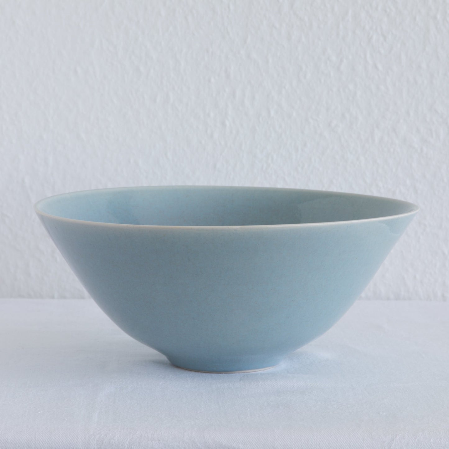 ÅSE RISE Studio Contemporary Light Blue Glazed Stoneware Bowl Mollaris.com