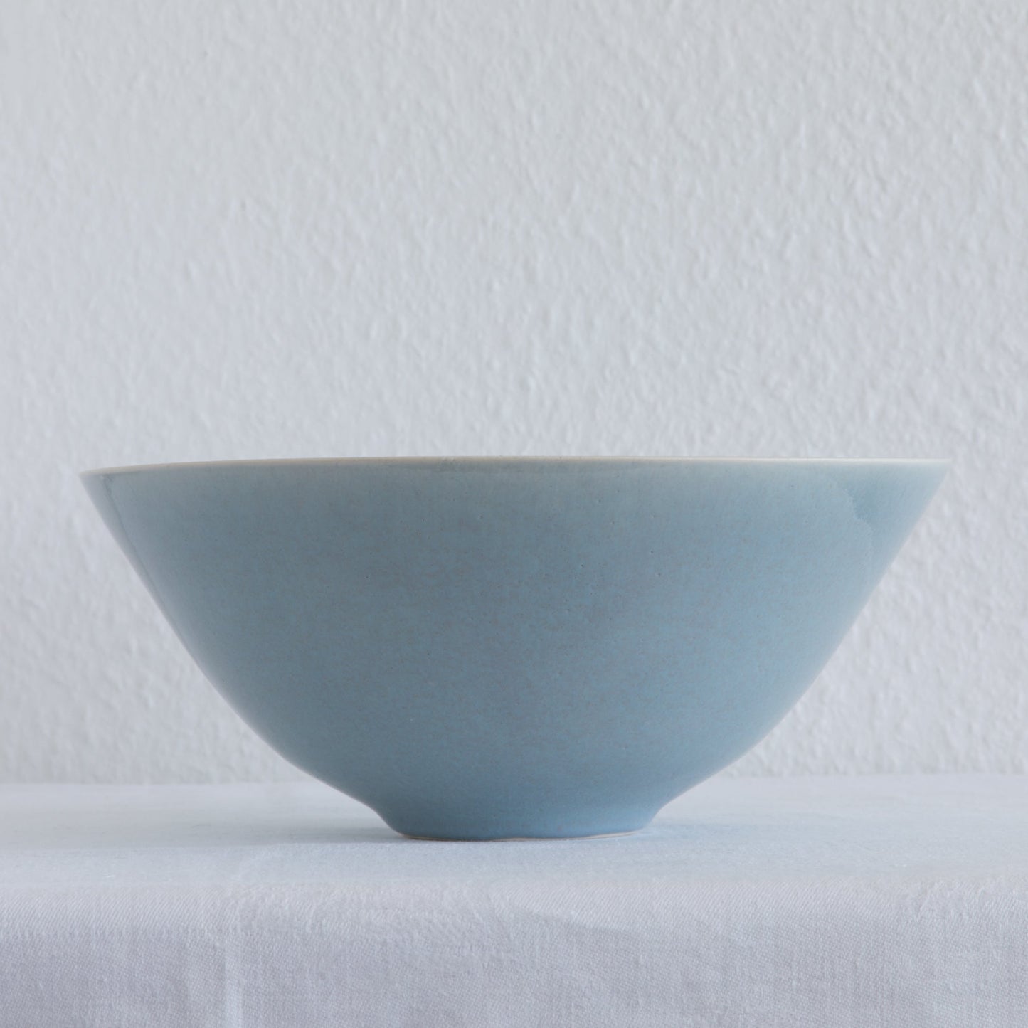 ÅSE RISE Studio Contemporary Light Blue Glazed Stoneware Bowl Mollaris.com