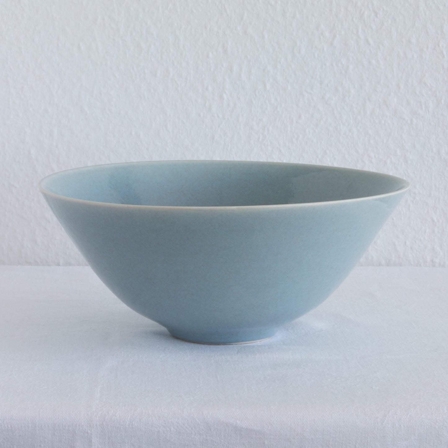 ÅSE RISE Studio Contemporary Light Blue Glazed Stoneware Bowl Mollaris.com